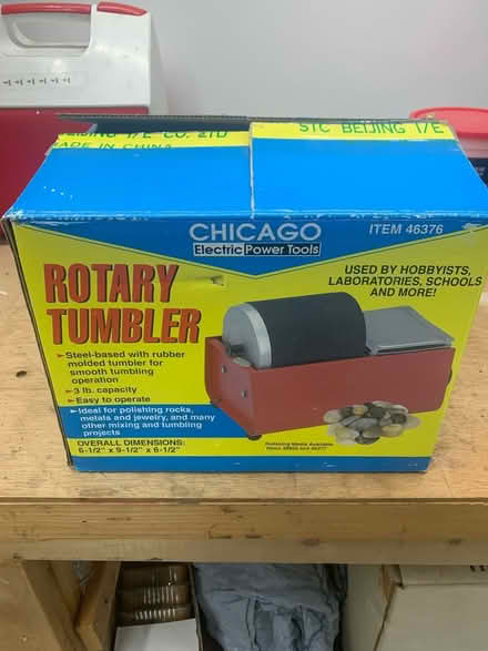 Photo of free Rock tumbler/polisher brand new (Littleton just off Rt 495) #1