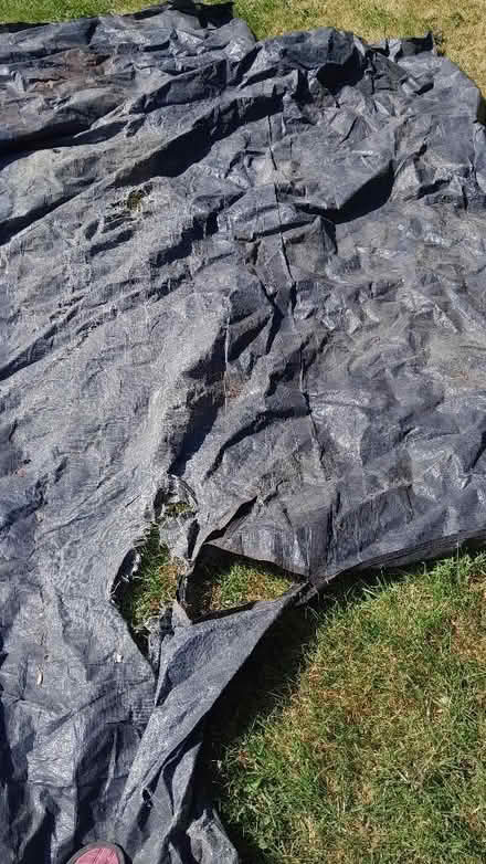 Photo of free Tent groundsheet - old (Smiths Estate OX28) #2