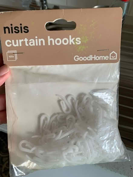 Photo of free Curtain hooks (Worcester Park KT4) #1
