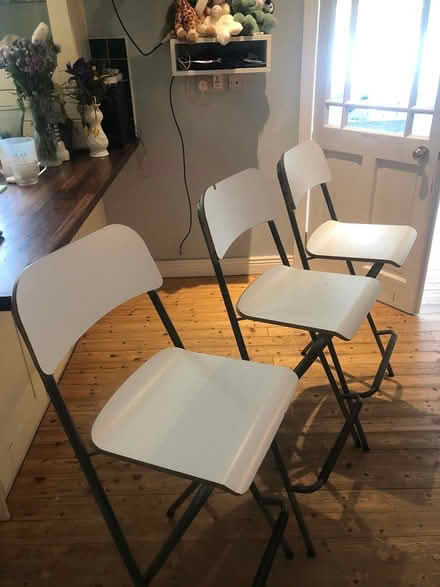 Photo of free 3 kitchen high stools (Sutton Park) #1