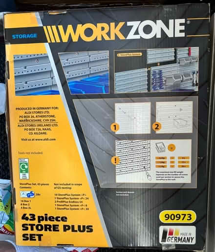 Photo of free Workzone 43 piece tool storage set (Castle, CW8) #1