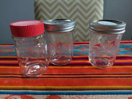 Photo of free 12 small glass jars (Hyattsville) #1