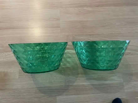 Photo of free 2 x green plastic bowls (Walstead RH16) #2