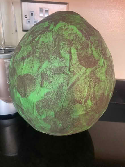 Photo of free Paper mache dinosaur/dragon egg (Sherwood NG5) #2