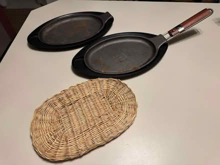 Photo of free Cast Iron Fajita Pans (Sudbury) #2