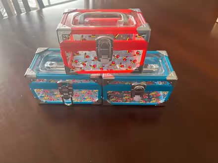 Photo of free 3 plastic boxes with handles (Whitby - Kendalwood/Dundas-ish) #1