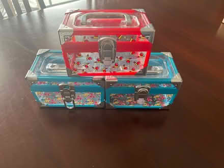 Photo of free 3 plastic boxes with handles (Whitby - Kendalwood/Dundas-ish) #1