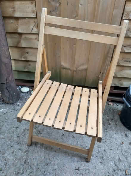Photo of free Garden folding chairs (4) (Loxley, S6) #1