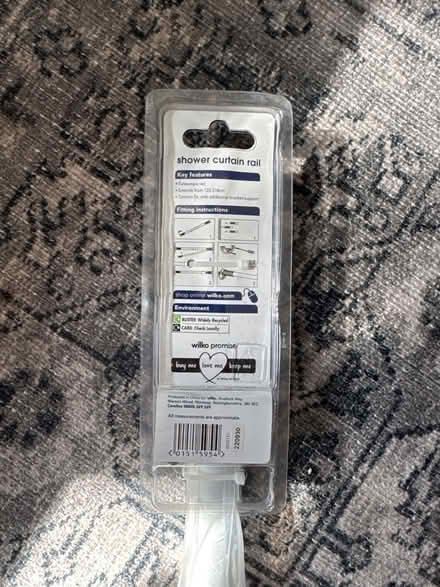 Photo of free Shower curtain rail (Leighton Buzzard) #3