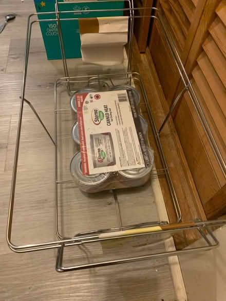 Photo of free Wire Rack and Sterno for food (Carlstadt, NJ) #1