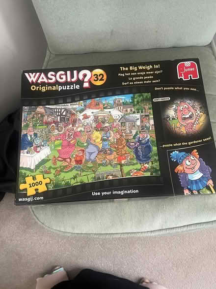 Photo of free 2 wasgij 1000 piece jigsaw puzzles (near leigh sinton road) #1
