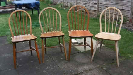 Photo of free 4 dining chairs (Hanslope MK19) #1