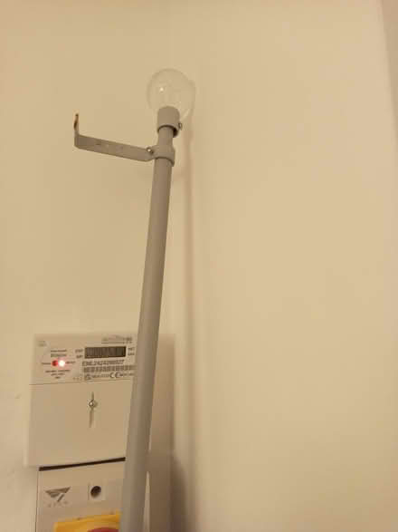 Photo of free Painted metal curtain pole (Dinnington, S25) #3