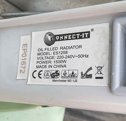 Photo of free Oil Filled Radiator (Haygate TF1) #1