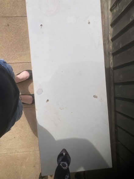 Photo of free White B&M shelves (Charfield) #2