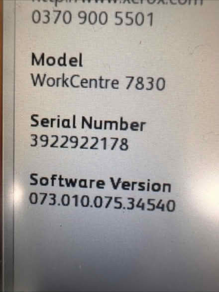 Photo of free Xerox printer (Old Winsdor SL4) #2