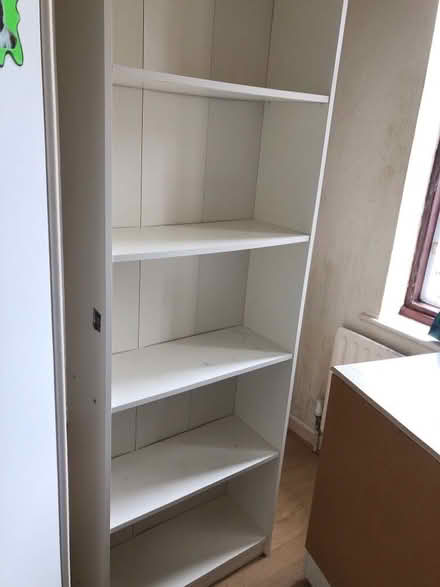 Photo of free White bookcases (Ball Hill CV2) #1