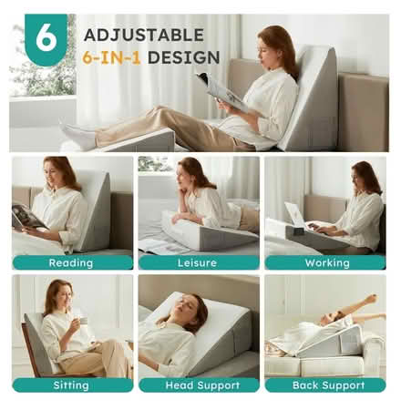 Photo of free Wedge pillow, 8-inch elevation (Logan Circle) #2