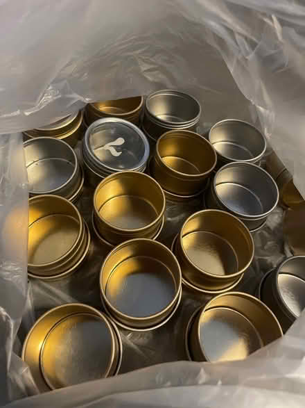 Photo of free Small metal containers with lids (Nepean) #1