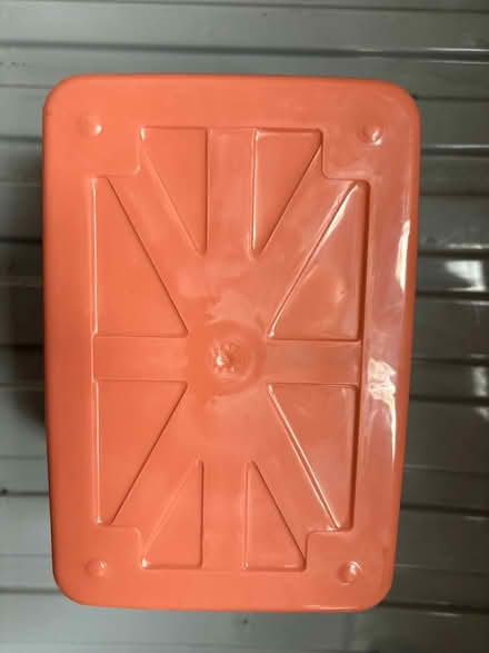 Photo of free Small red plastic storage box (Castle, CW8) #4