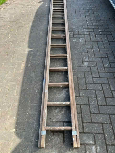 Photo of free Wooden ladder (Crawley Down) #1