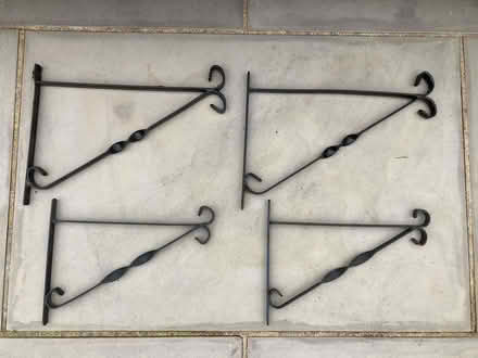 Photo of free Brackets for hanging baskets (Sutton Benger SN15) #1
