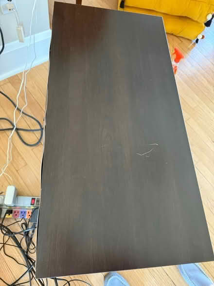 Photo of free Dark Brown Wood TV stand/Storage (Parkville) #3