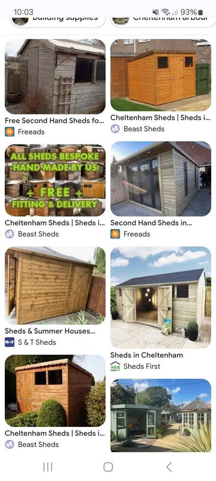 Photo of Garden shed (Pittville GL50) #1