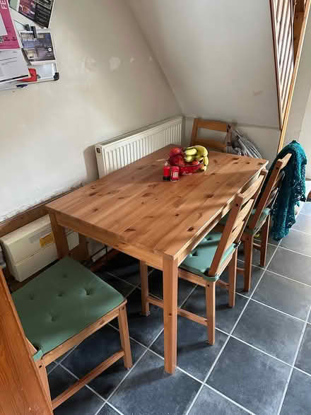 Photo of free Dining table and chairs (LA1 Bowerham) #1