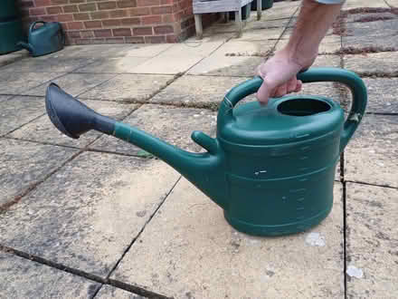 Photo of free 2 x plastic watering cans (Shortstown MK42) #3