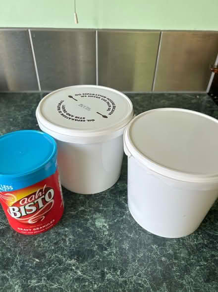 Photo of free Plastic tubs (Hollingdean BN1) #1