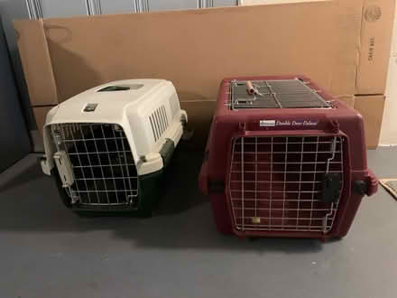 Photo of free 2 cat carriers (Old Orchard Road & Gross Point) #1