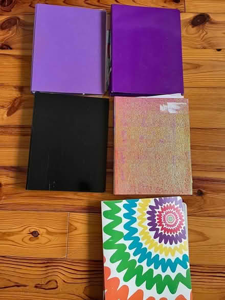 Photo of free 5 A4 ring binder folders (Poulner BH24) #1