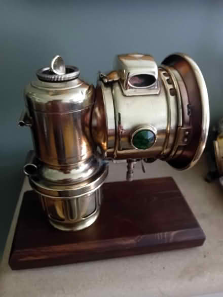 Photo of Old carbide lamp (Brinscall PR6) #1