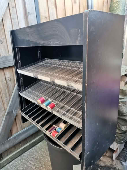 Photo of free Black Wood shelf unit Ex Retail display (Huntingdon PE29) #2
