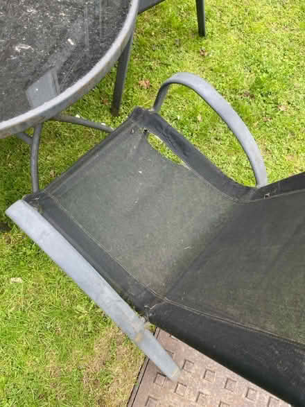 Photo of free Garden table and 3 chairs (Cyncoed, CF23) #2