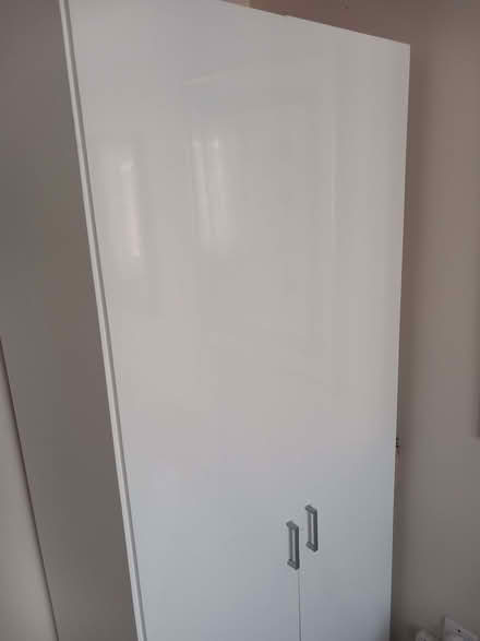Photo of free Tall white wardrobe (Colchester CO1) #4