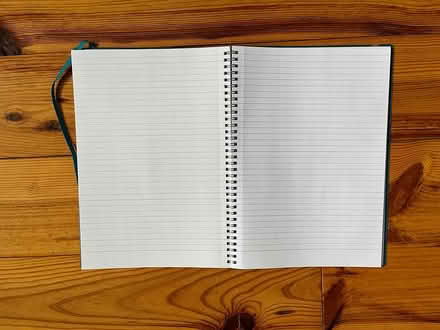 Photo of free Unused A4 lined notebook (Poulner BH24) #2