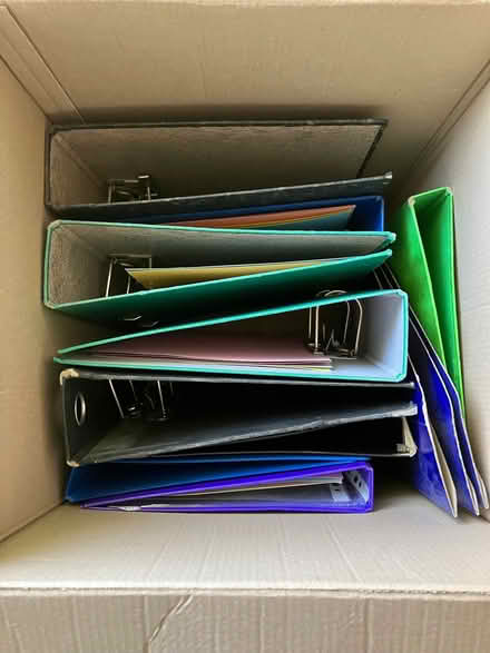 Photo of free Lever arch files and ring binders (Cookley DY10) #2
