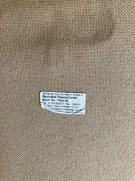 Photo of free Moulded car seat, fleece (Wargrave RG10) #4