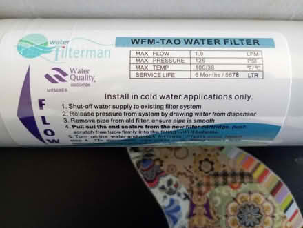 Photo of free In line water filter (Barming ME16) #2