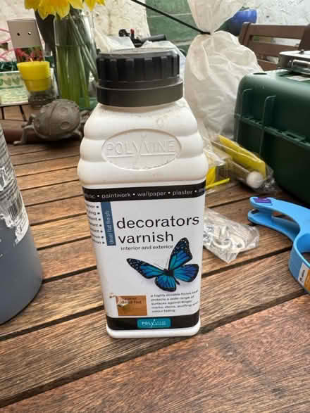 Photo of free Decorator’s varnish (Durham DH1) #1