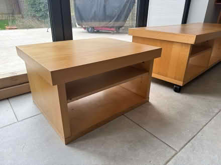 Photo of free Light Beech Effect Side Table (The Camp AL1) #2