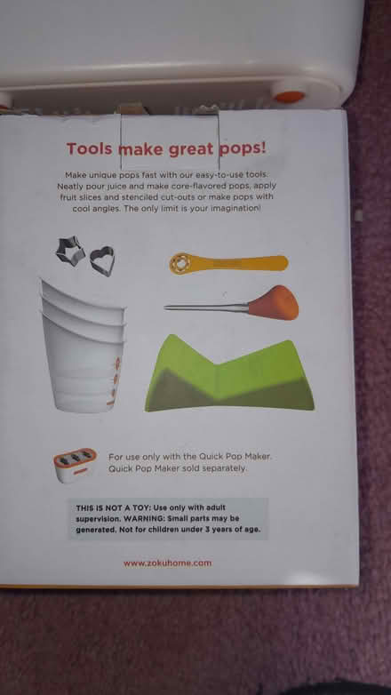 Photo of free Zoku lolly maker and tools (Smiths Estate OX28) #3