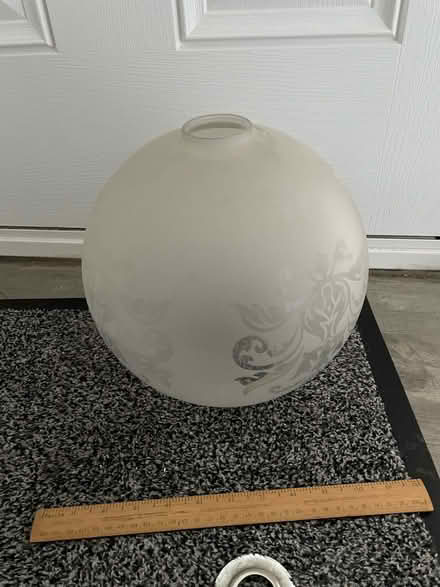 Photo of free Glass globe ceiling lampshade (Matlock DE4) #2