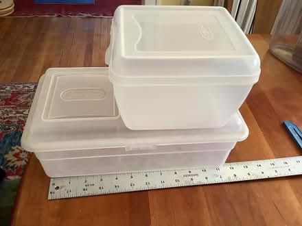 Photo of free Small Sterilite containers (Brightwood, Washington D) #1