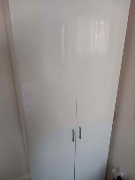 Photo of free Tall white wardrobe (Colchester CO1) #1