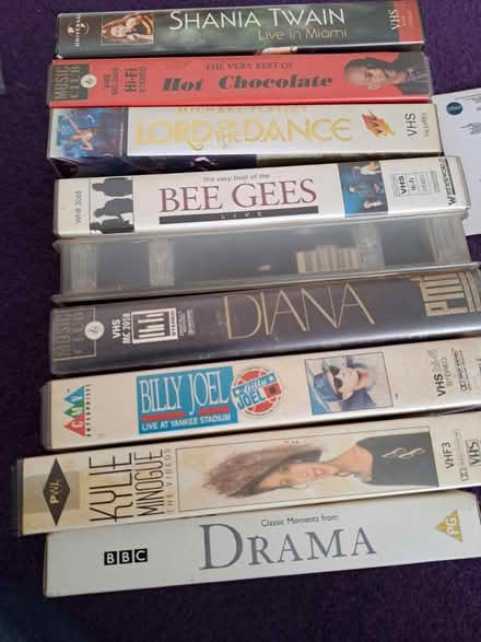 Photo of free Videos vhs (TN34 blacklands) #1