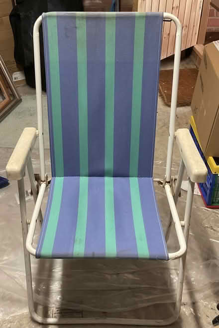 Photo of free High back garden chair (Letchworth, SG6) #1