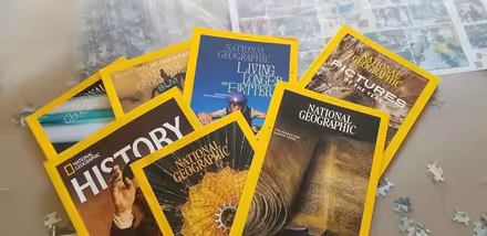 Photo of free National Geographic Magazines (Horseshoe Bend, Roswell) #1